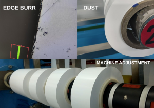 Common problems during lithium battery separator slitting